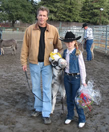 At the Show with Miniature Donkeys