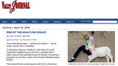 article in the Santa Ynez Valley Journal